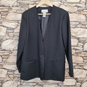 Bedford Fair Lifestyles Women Blazer Jacket Pocket